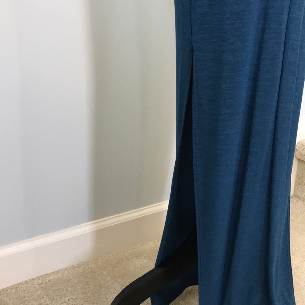 1 LG LEFT Teal Maxi Dress - Picture 7 of 7